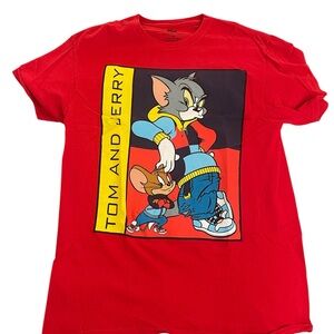 Tom and Jerry Red Men’s T-Shirt
